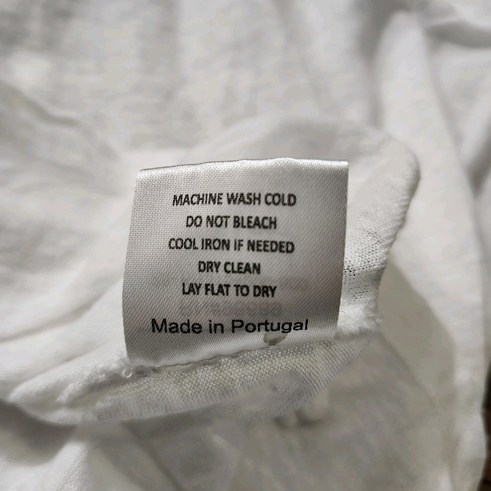 Todd Snyder Linen Pocket T-Shirt White Size XL - Picture 12 of 12